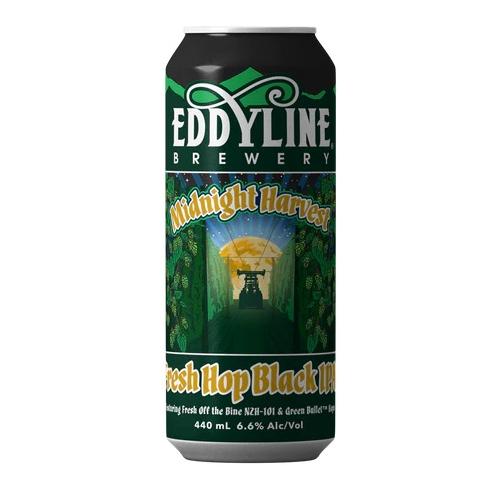 image of Eddyline Brewery Fresh Hop Midnight Harvest Black IPA 440ml