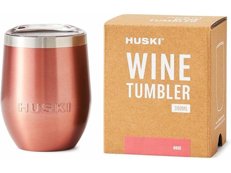 product image for Huski Wine Tumbler Rose Colour 