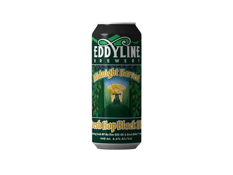 product image for Eddyline Brewery Fresh Hop Midnight Harvest Black IPA 440ml
