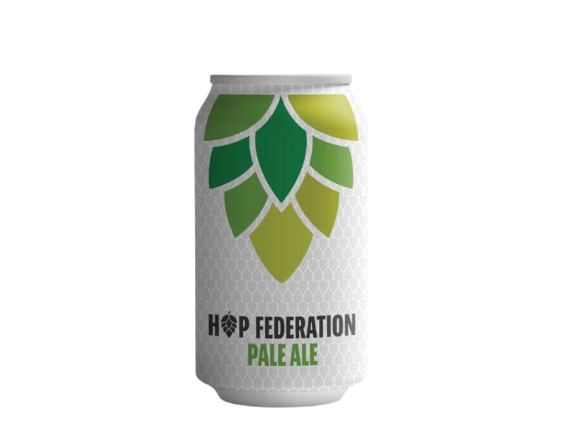 product image for Hop Federation Pale Ale 330ml Can 6 Pack
