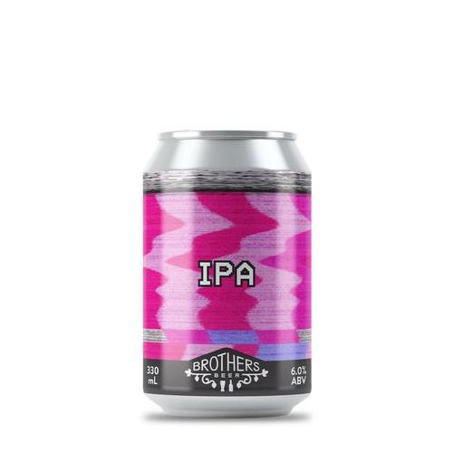 image of Brothers Beer IPA 330ml Can 6 Pack 