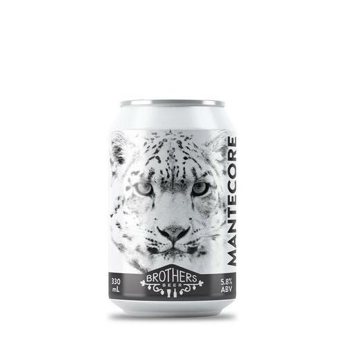 image of Brothers Beer Mantecore 330ml Can 6 Pack