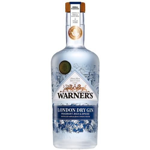 image of Warners London Dry Gin 40%