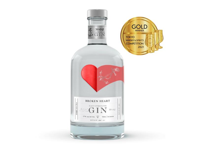 product image for Broken Heart Navy Strength Gin 700ml