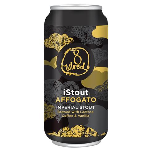 image of 8 Wired iStout Imperial Affogato Stout 440ml Can