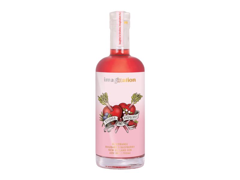 product image for Imagination Rhubarb & Raspberry Gin 700ml