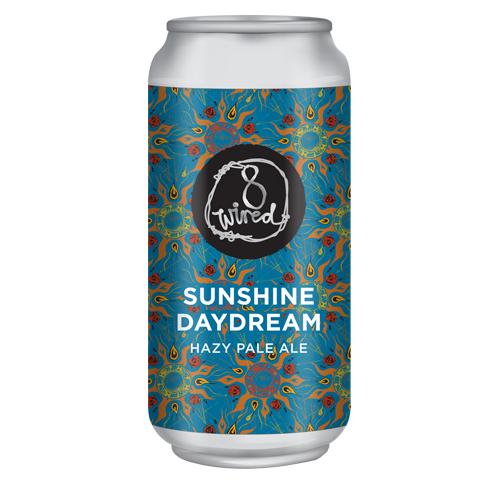 image of 8 Wired Sunshine Daydream Hazy Pale Ale 440ml Can