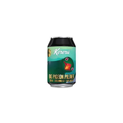 image of Kereru Brewing Co. Big Pigeon Pilsner 6 Pack