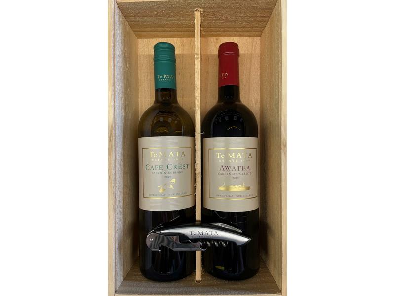 product image for Te Mata Estate Hawkes Bay Cape Crest & Awatea Gift Pack with Wine Knife