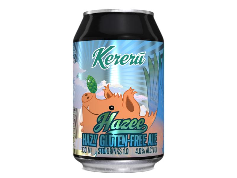 product image for Kereru Brewing Co. Hazee IPA Gluten Free Can