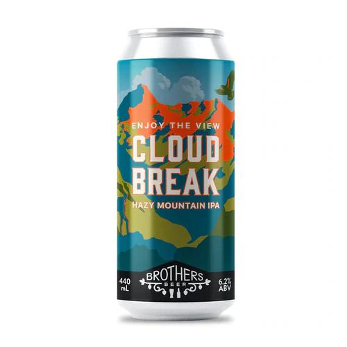 image of Brothers Beer  Cloud Break Hazy Mountain IPA 440ml Can
