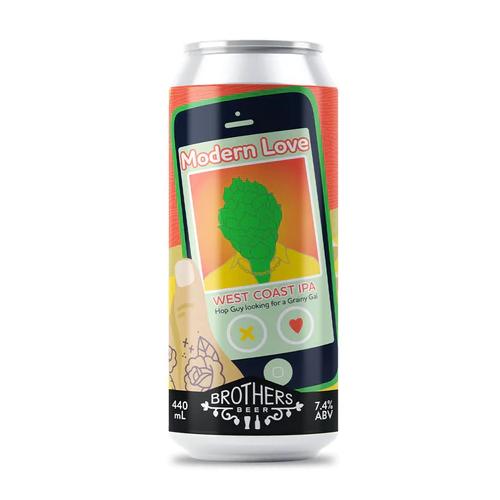 image of Brothers Beer Modern Love West Coast IPA 440ml Can