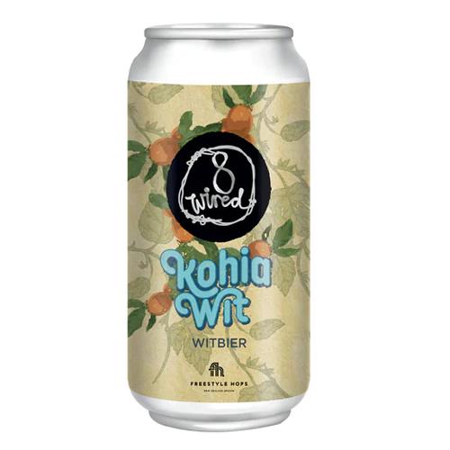 image of 8 Wired Kohia Wit Witbier 440ml Can