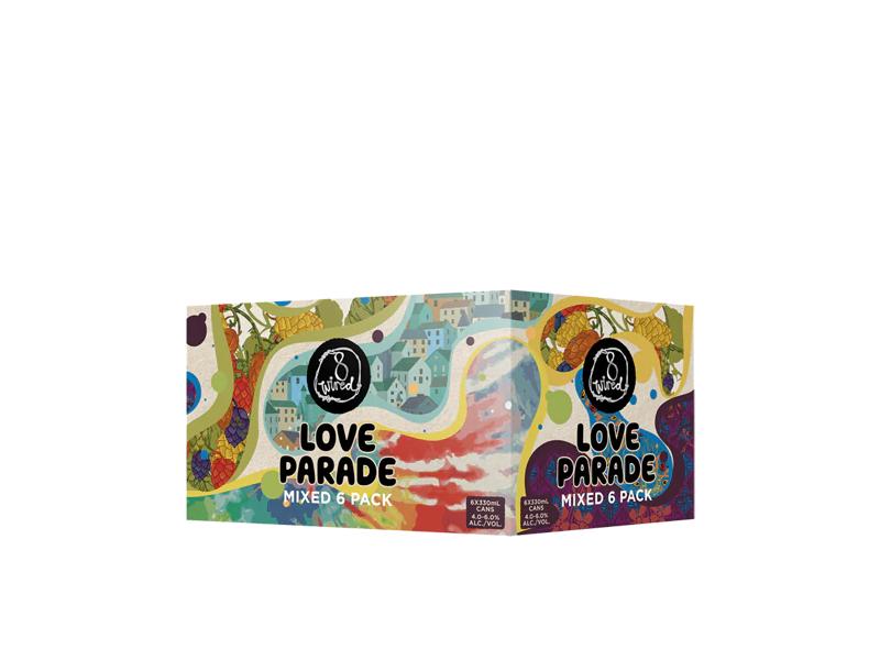 product image for 8 Wired Hop Love Parade Mixed 6 Pack