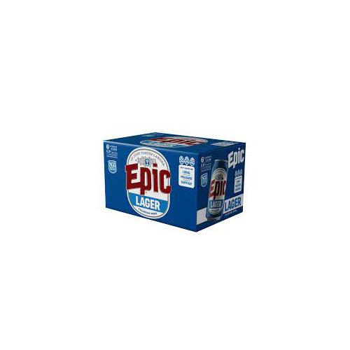 image of Epic Brewery Lager 6 x 330ml cans