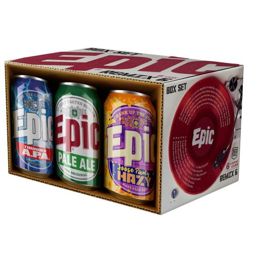 image of Epic Brewery Remix 6 Mixed 6 x 330ml cans