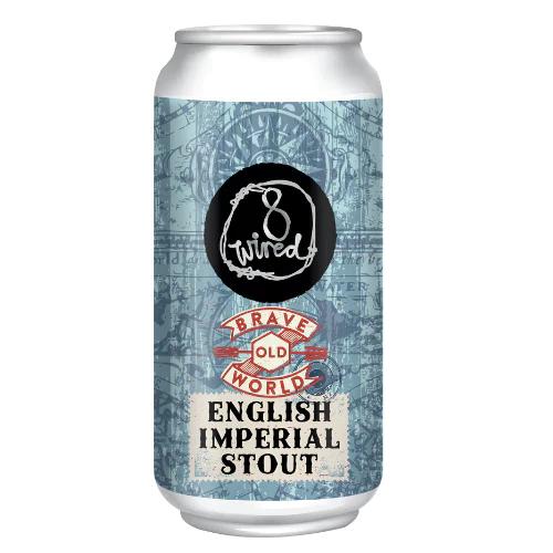image of 8 Wired Brave Old World English Imperial Stout 440ml Can