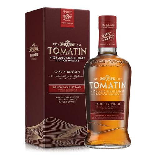 image of Tomatin Scotland Cask Strength Single Malt Whisky