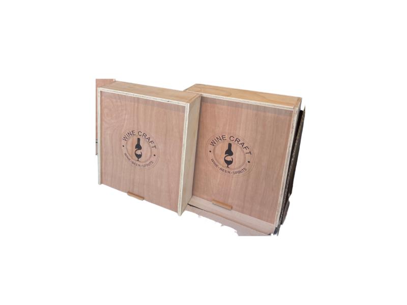 product image for WineCraft Wooden Gift Box 3 bottle