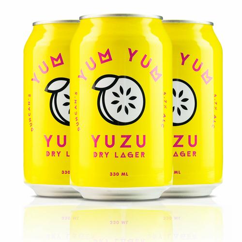 image of Duncans Yum Yum Yuzu beer 6 Pack