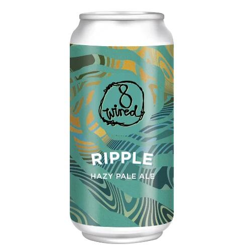 image of 8 wired Ripple Hazy Pale Ale 440ml