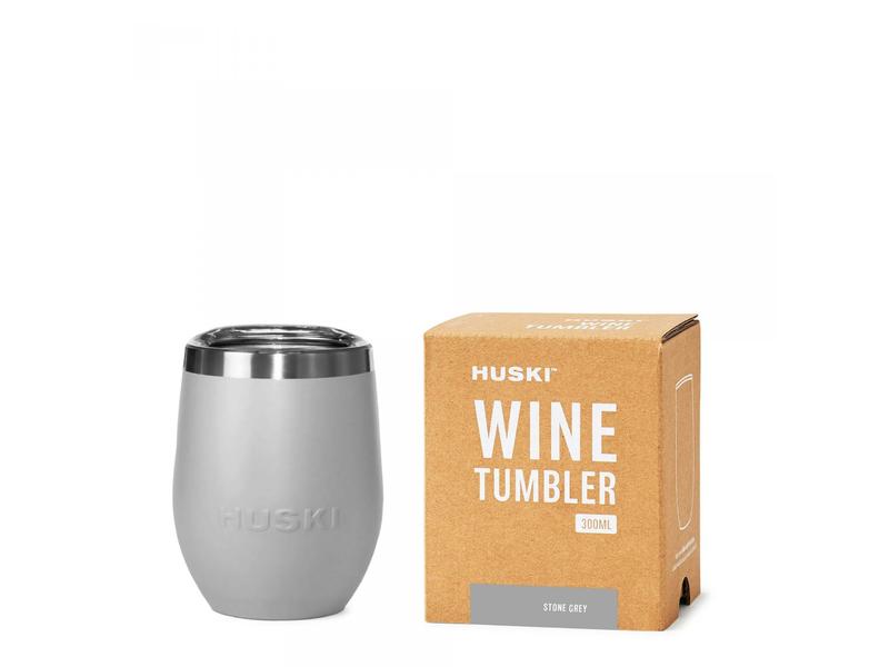 product image for Huski Wine Tumbler Stone Grey Colour