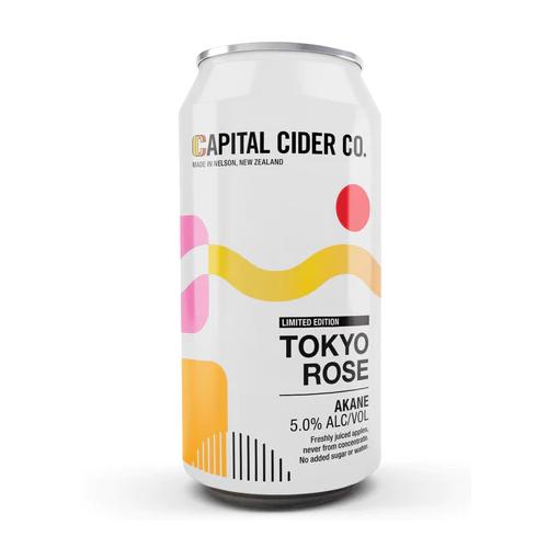 image of Capital Cider Tokyo Rose Akane Cider 440ml can