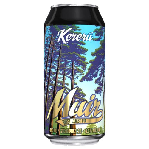 image of Kereru Brewing Co Muir WCIPA 440ml Cans 