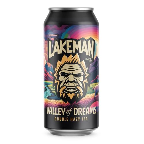 image of Lakeman Brewing Co Valley of Dreams Double Hazy IPA 440ml can