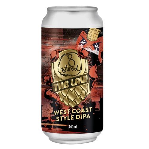 image of 8 Wired The Law West Coast Style DIPA 440ml Can