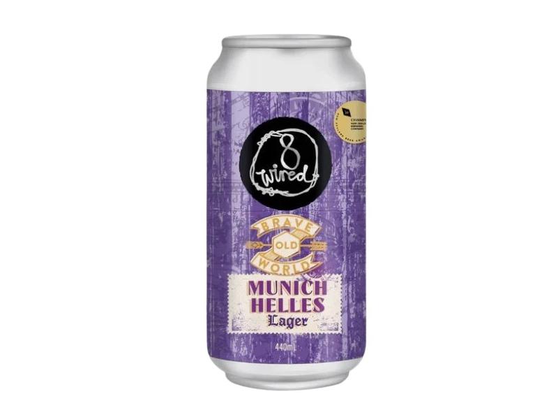 product image for 8 Wired Brewing Brave Old World Munich Helles 440ml Can