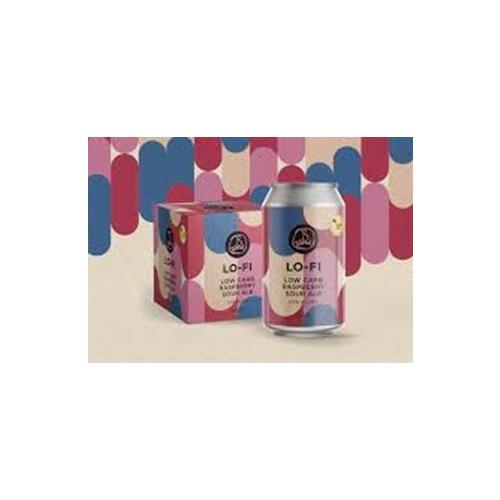 image of 8 Wired LO-FI Low Carb Raspberry Sour 4 pack 