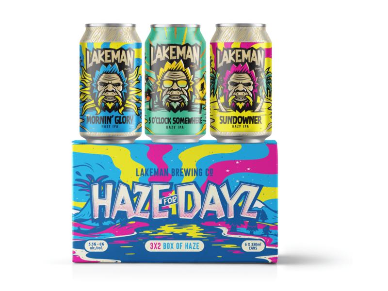 product image for Lakeman Brewing Co Haze for Dayz Mixed Hazy 6 Pack