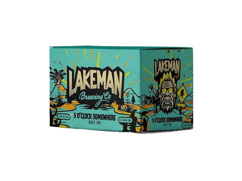 product image for Lakeman Brewing Co Five Oclock Somewhere Hazy 6 Pack