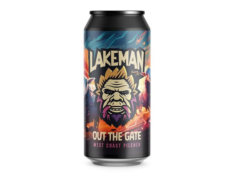 product image for Lakeman Brewing Co Out the Gate West Coast Pilsner