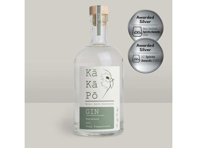 product image for Kakapo Distilling Kawakawa and Pink Peppercorn Gin 700ml