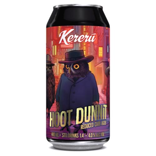 image of Kereru Brewing Co. Hoot Dunnit Reduced Carb Lager