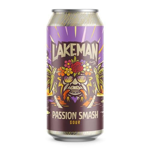 image of Lakeman Brewing Co Passion Smash Sour 440ml can 