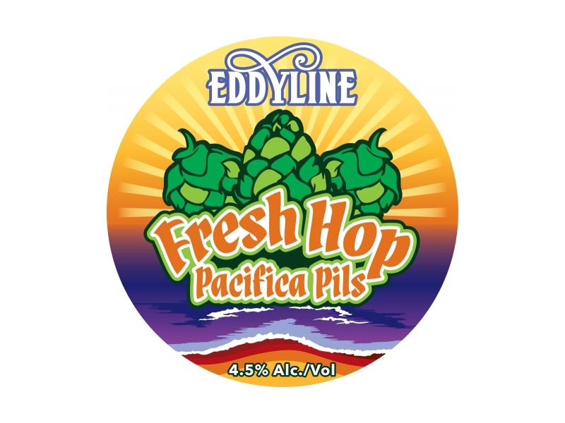 product image for Eddyline Brewery Fresh Hop Pacifica Pilsner 440ml