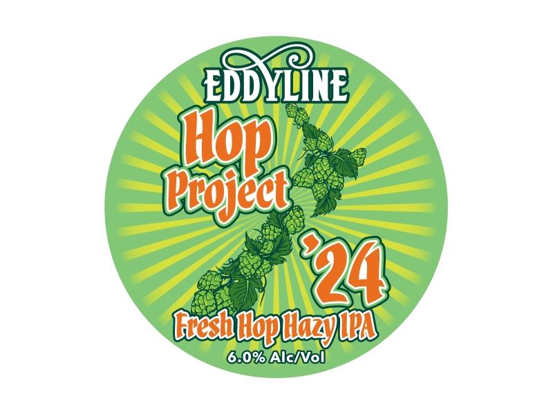 product image for Eddyline Brewery Fresh Hop Project 24 Hazy IPA440ml