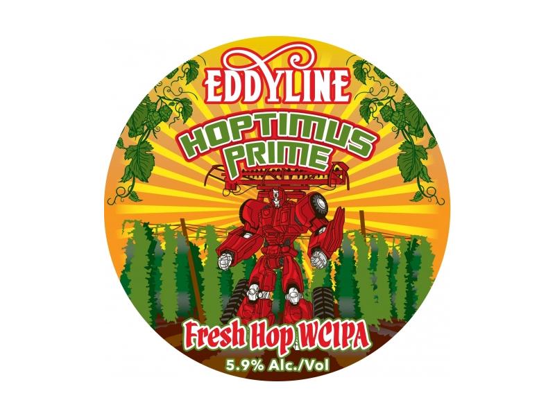product image for Eddyline Brewery Fresh Hop Hoptimus Prime WCIPA 440ml