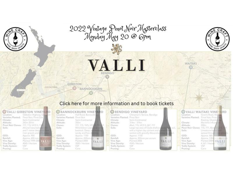product image for Valli 2022 Vintage release Masterclass 